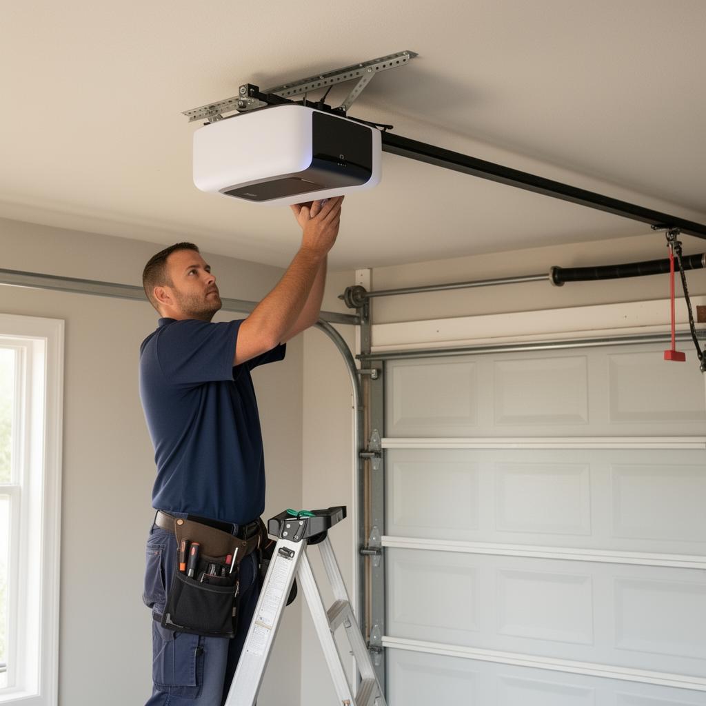 Opener Repair & Install — performed by Falls Park Garage Door Repair in Greenville, SC